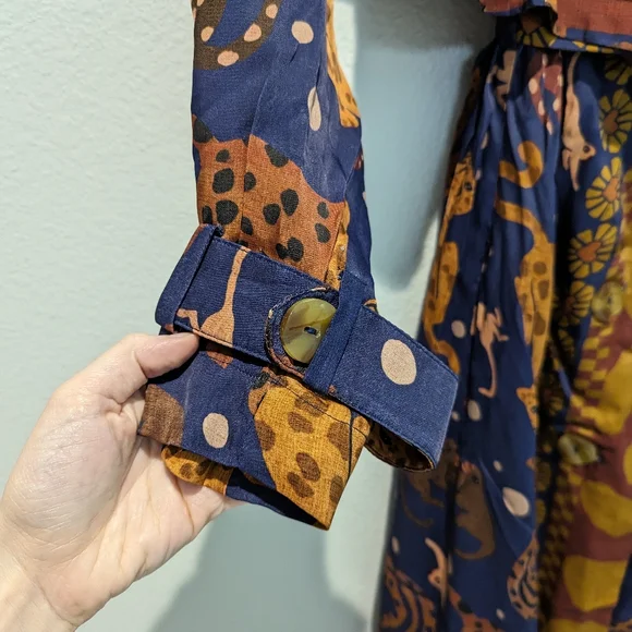 Farm Rio Animal Sky Navy Trench - Picture 3 of 7